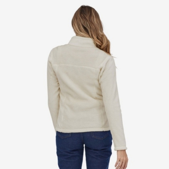 Patagonia Retool Snap T Pullover Fleece Womens White Medium - Picture 2 of 16